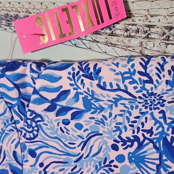 Lilly‎ Pulitzer Luxletic Shorts Size 0 New - Picture 3 of 7